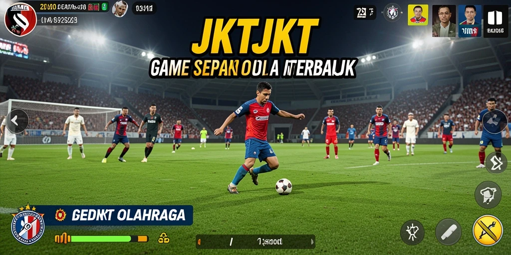 Gameplay <strong>JKTJKT</strong> yang seru dan mengasyikkan dalam setiap pertandingan.