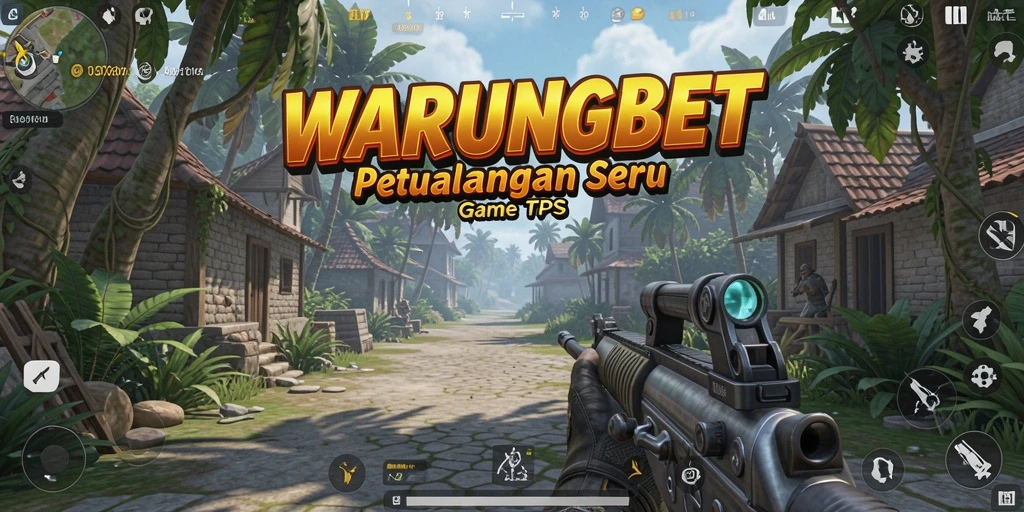 Tampilan aksi seru dalam <strong>WARUNGBET</strong> yang menampilkan gameplay TPS.
